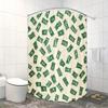 Stylish Dollar Bill Shower Curtain - Waterproof, Mildew-Resistant With Unique Money Design For A Fun And Quirky Bathroom Decor
