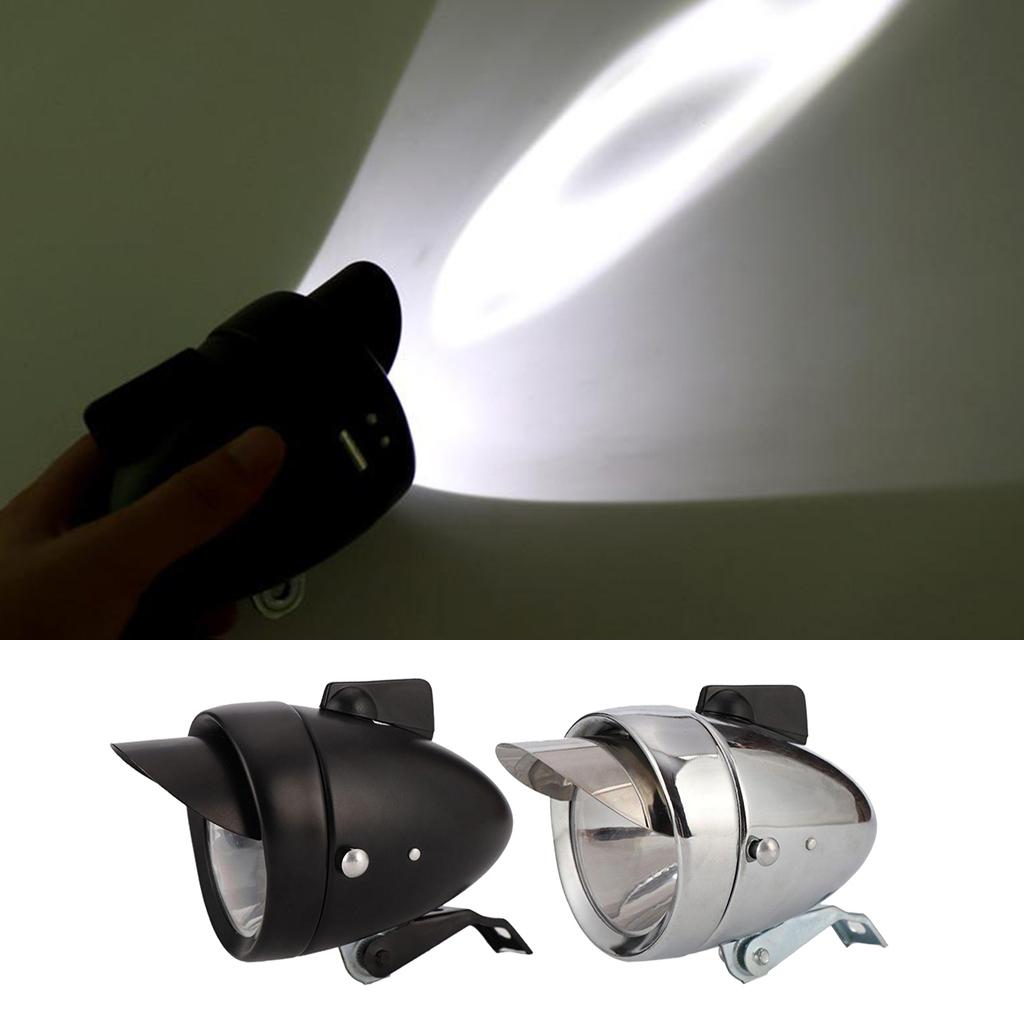 vintage Bike Front Light Lamp 1 headlight with Bracket