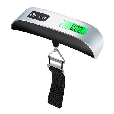 1-teilige elektronische Gepäckwaage, LCD-Display mit Hintergrundbeleuchtung, tragbare elektronische Handwaage, Hochdruckwaage, digitale Postgepäck-Hängewaage