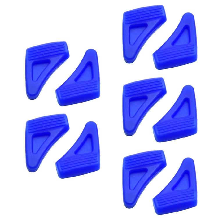 5 Pair Triangular Eyeglasses Antislip Pad for Daily Comfortable Wear Glasses Ear Gripper Support Holder for Sport Safe