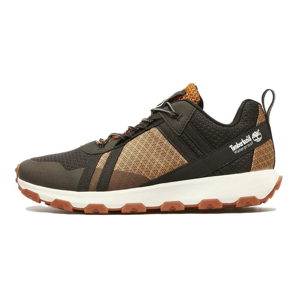 Timberland Winsor Trail Comfortable Simple Slip-Resistant Durable Low-Top Outdoor Functional Shoes Men sneaker Black Brown TB0A6DH2EDM1