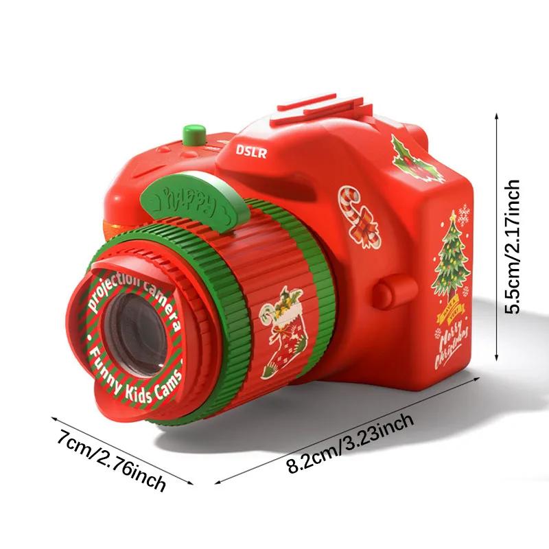 Christmas camera projector decoration atmosphere luminous toy children's children's baby intelligence Christmas holiday toy gift
