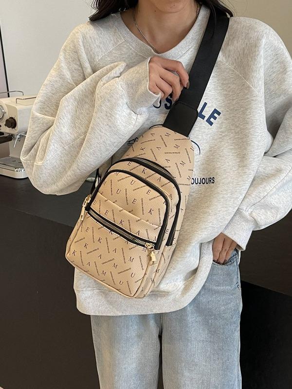 

Bag women s Korean version trendy chest bag 2024 new versatile crossbody bag women s chest bag single shoulder outdoor travel bag