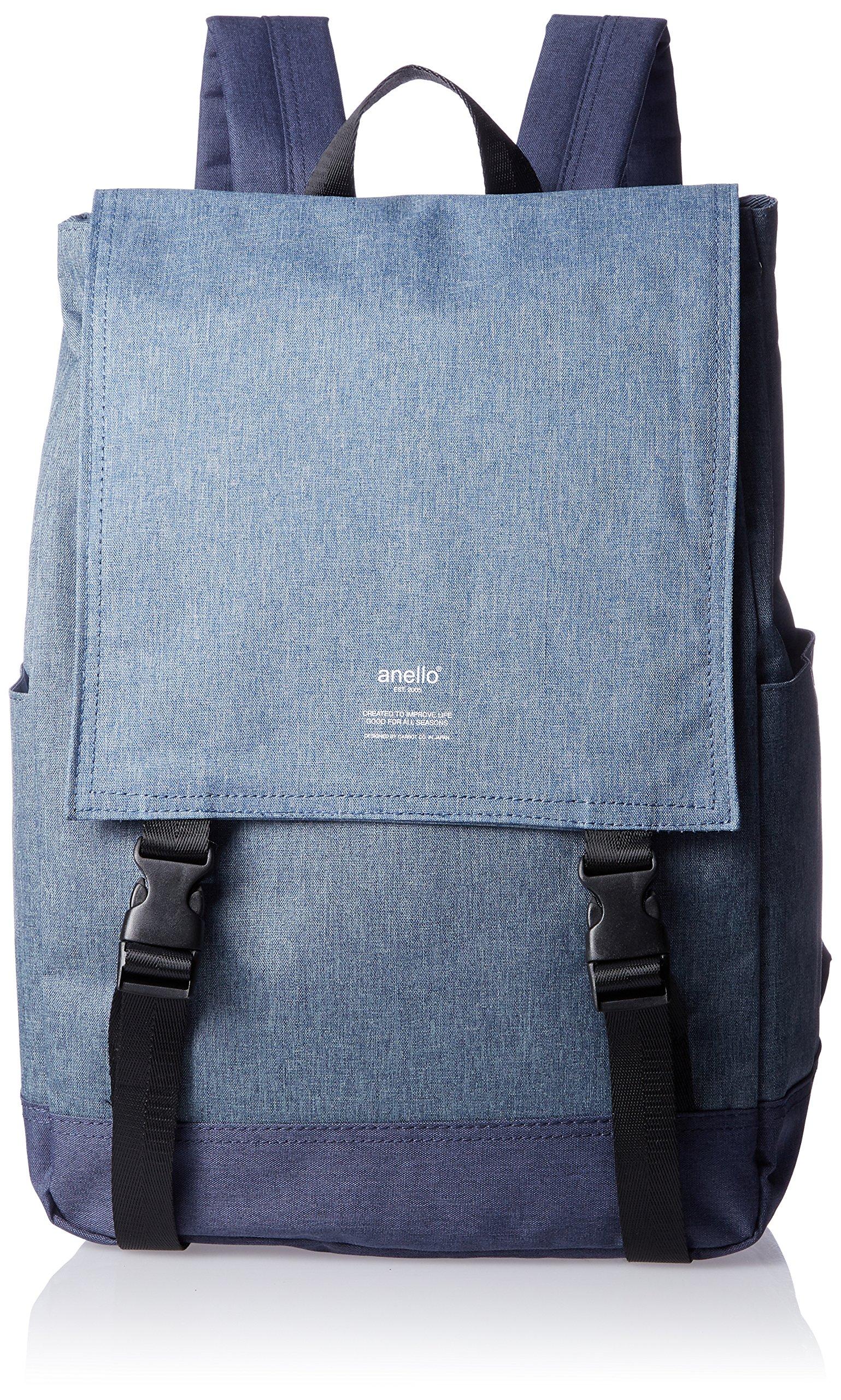 

Рюкзак-клапан THE DAY Denim Multicolor [Anello] AT-H1151