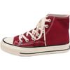 Medium and High-top Canvas Shoes Women's 2025 Spring Popular Versatile Casual Black Board Shoes Inner Height Increase Thick Sole Classic Little White