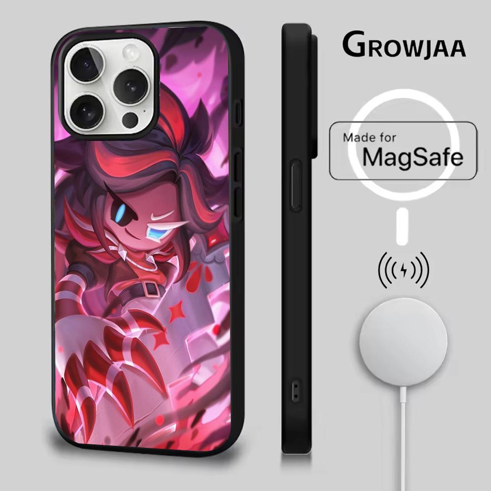

Game C-Cookie Run K-Kingdom Phone Case For iPhone 16e,16,15,14,13,12,11,Plus,Pro,Max,Mini Magsafe Magnetic Wireless Charging iPhone15