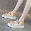 Velcro Roman sandals women's new summer small fragrant casual sports women's shoes