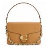 Tabby 26 Gold Metal Logo Calf Leather Shoulder Bag Medium Women's Honey Brown