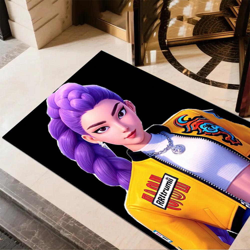 Galactic Fashion Squad Floor Mat Suitable for Decorate room Foyer Balcony Dormitory Anti-slip Rug Decorate Offices Perfect Gift for Friends & Family