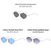 Irregular Sunglasses Ocean Sheet Diamond Frame Fashion Sunshade For Travel And Party