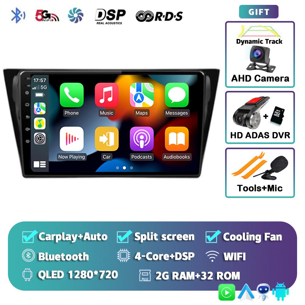 Android 14 Carplay Auto For VW Volkswagen Bora 2016 2017 2018 Car Radio Multimedia Navigation Player Video WIFI Stereo Head Unit