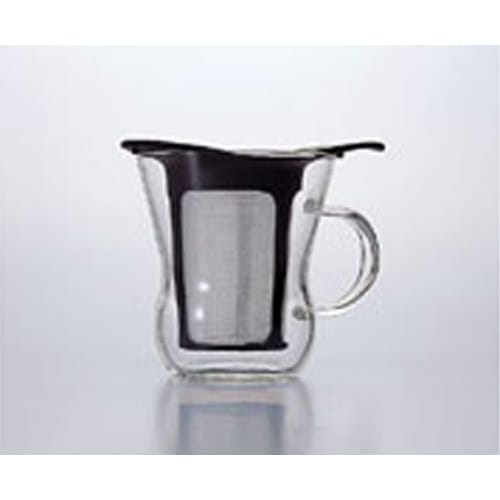 HARIO One Cup Tea Maker 200ml Black Made In Japan Present Gift OTM-1B