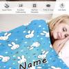 Custom Name Miffy Stars Heart Name Blanket Suitable All Seasons Soft Comfortable Sofa Office Home Blanket Camping Trip Soft And Comfortable Bedroom