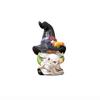 Halloween Gnome Resin Figurine for Seasonal Home Decor and Garden Decoration