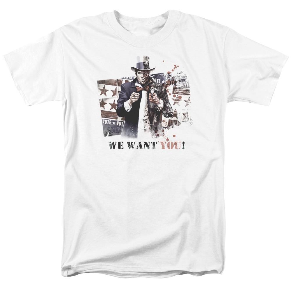 Batman We Want You DC Comics Licensed Adult T-Shirt 4XL