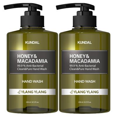 Honey & Macadamia Clean & Pure Spălare de mâini Parfum Ylang Ylang, 2 unități, 258 ml