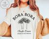 Bora Bora T-Shirt: Unisex Insel-T-Shirt Französisch-Polynesien