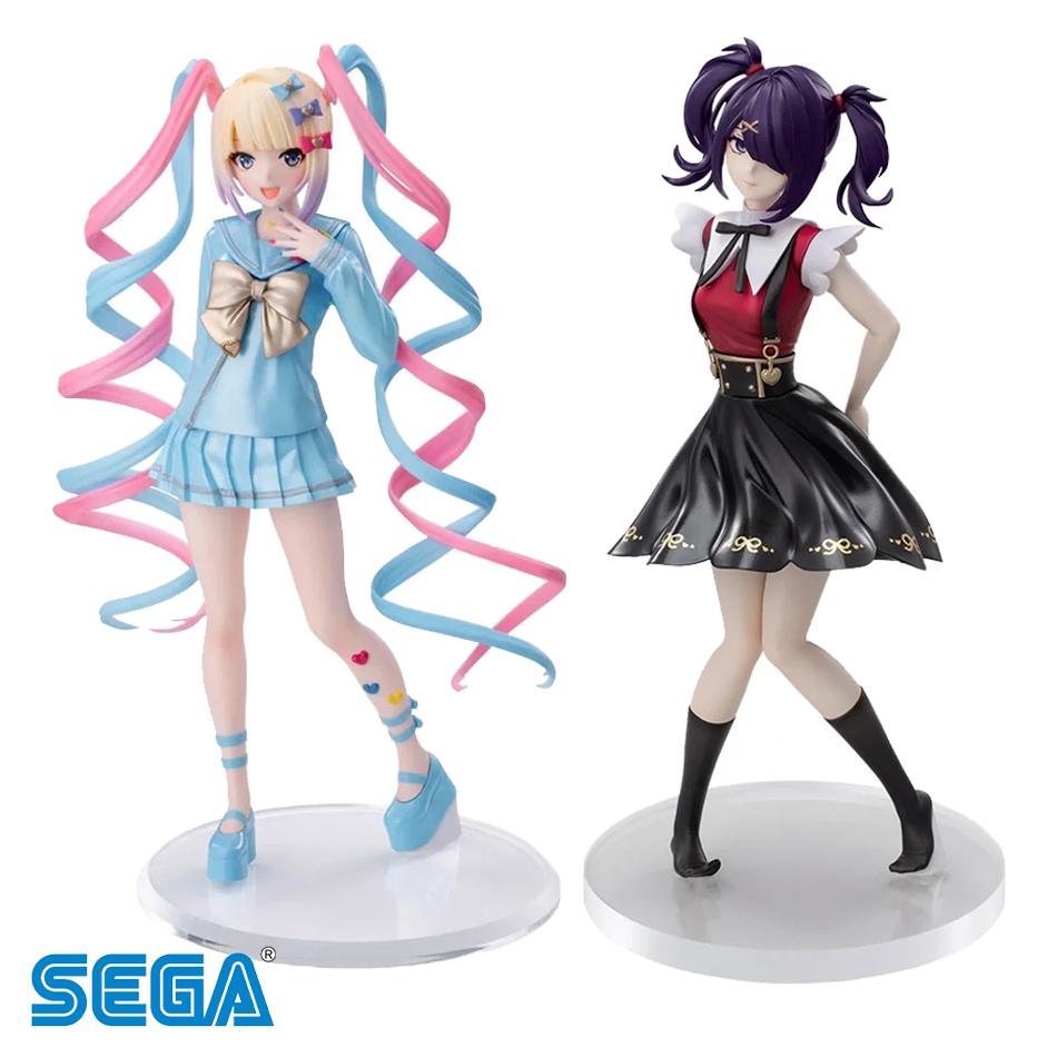 Anime Needy Girl Overdose Figures Cute Rain Action Figures Beautiful Girl Model Pvc Figurine Collection Desktop Birthday Gift‘S