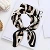70cm Retro Printed Korean-Style High-End Imitation Silk Scarf for Women - Versatile Fashion Square Accessory