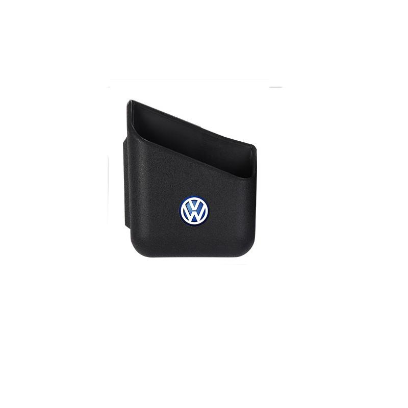 T301/2pcs Plastic Car Organizer Auto Truck Pillar Storage Box Valve Cap for Volkswagen Rline Jetta Golf 6 7 Beetle GTD R32 MK4 Bora