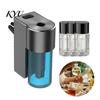 Automatic Car Scent Diffuser Smart Air Freshener Sprayer, Aroma for Vehicle AC Vent, Odor Eliminator USB Rechargeable Essential Oil Interior And Home