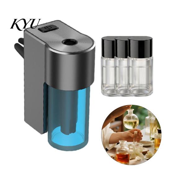 Automatic Car Scent Diffuser Smart Air Freshener Sprayer, Aroma for Vehicle AC Vent, Odor Eliminator USB Rechargeable Essential Oil Interior And Home