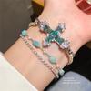 Koreaninspired Style Jewelry Jewelry Hand Chain With Zircon Stones For Gift Giving