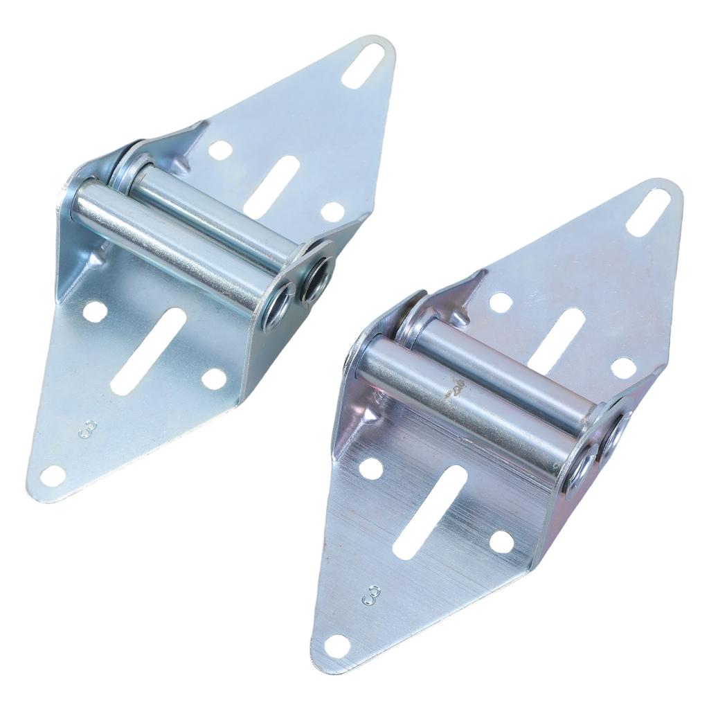 2Pcs Garage Door Replacement Hinge Heavy Duty Iron Garage Door Hardware for Residential/Light Commercial Garage Door