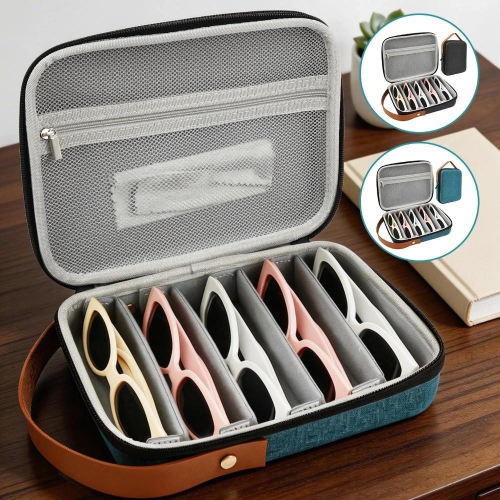 Portable Glasses Storage Box Hard Shell Sunglasses Protective Case Eyeglasses Case  Work