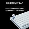 Princeton ULTRA PLUS UP Trigger Compatible Gaming Keyboard with Rapid Magnetic Wired SOCD CNC Full MDA White Triggers, 75% Non-Contact Switches,