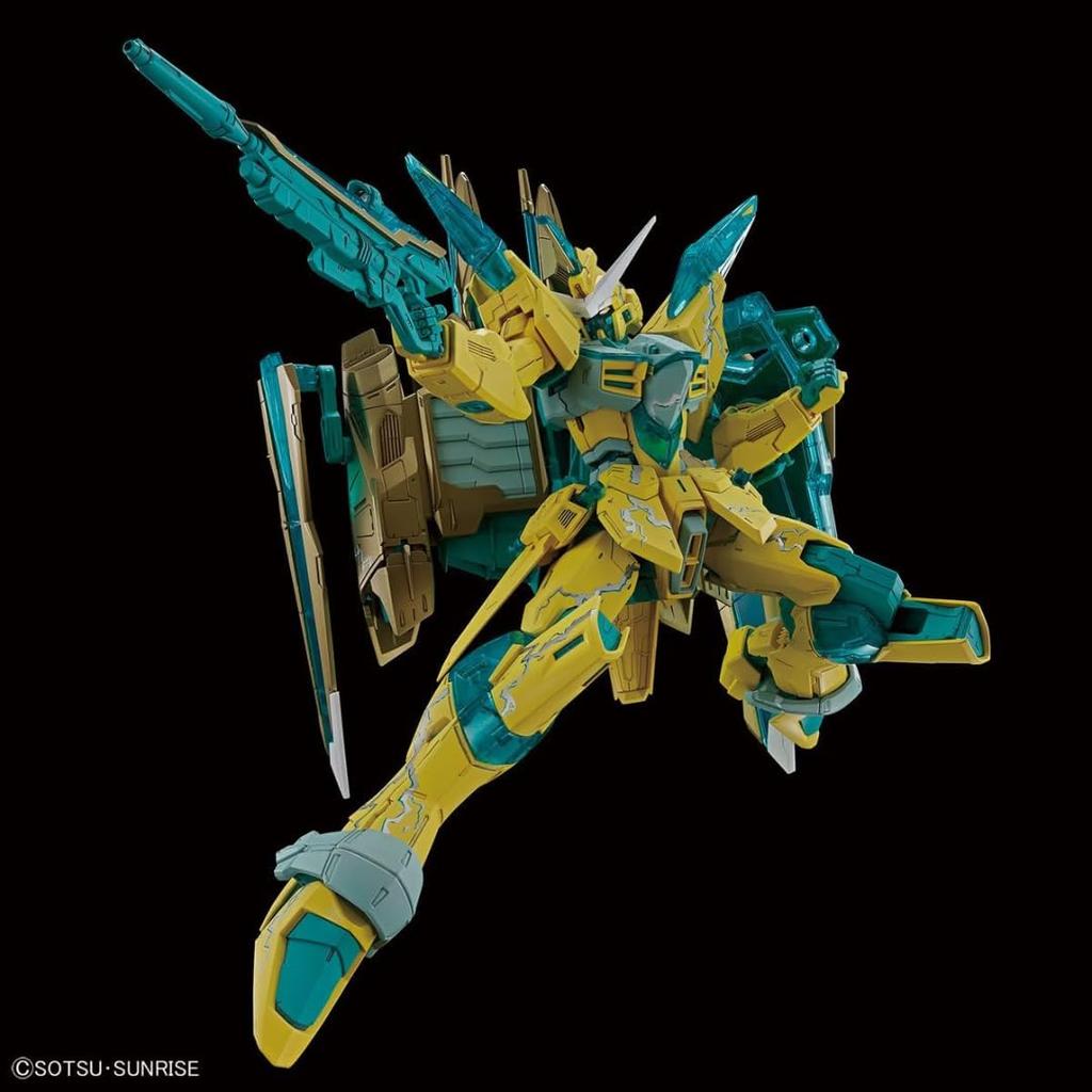MG 1/100 Justice Gundam [CROSS CONTRAST COLORS/CLEAR GREEN] Event Limited