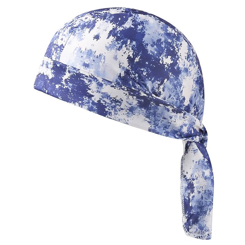 Mountain Bike Pirate Bandana: Sun Protection & Sweat Absorption Hat for Cycling
