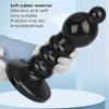 Black Pull Beads 9.5cm Giant Big Head Dildo Anal Plug Fisting Adult Products