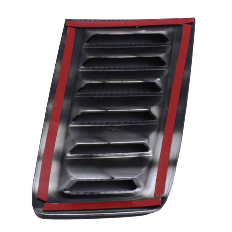 Bilmotorhuvens Luftutsläpp Ventilkåpa Kolfiber Ventilkåpa Trim för Ford Focus RS MK2 Biltillbehör-M53K