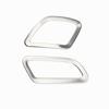 Car Front Air Vent Decor Trim for Jeep Renegade BU 2015-2025 LHD Air Outlet Frame Sticker Stainless Steel Interior Accessories