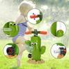 Sprenger-Spielzeug, Hydranten-Sprenger, Drehende Fontäne, Kaktus-Paradies-Sprenger für Kinder und Haustiere, Inklusive Schlauchadapter (Schlauch nicht enthalten),