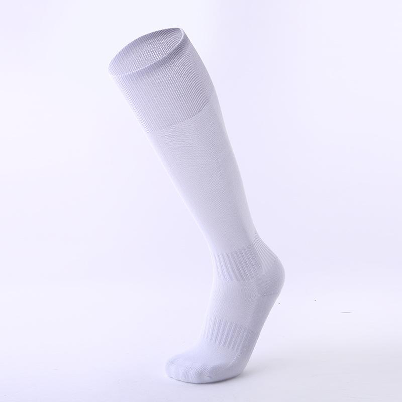 Breathable Non-Slip Knee Stockings Thickened Towel Bottom Sweat-Absorbing Wear-Resistant Sports Socks Adult Solid Color Professional Feet