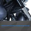 Motorcycle Front Fork Winddeflector Cover Decorative Guard Easy Installation Fit for Modification Dustproof Waterproof