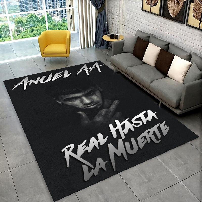 

Free Anuel AA rapper rug carpet living room gift 40x60cm