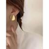 Fashion Retro Metal Geometry Silver Stud Earrings Women's 2023 Earrings Cold Wind Fancy Graceful Earrings