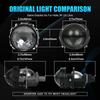 2.5 Inch Bi Led Projector Lens Led Light For Headlight H4 H7 9005 9006 High Low Lights 6000K Diodes 80W Turbo H7 Tuning