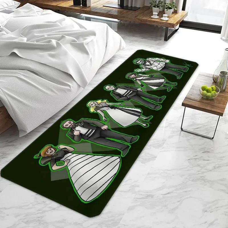 Tim Burton B-Beetlejuices Door Mat Entrance Doormat Non-slip Washable Kitchen Carpet Living Room Hallway Rugs Door Mats Bathroom