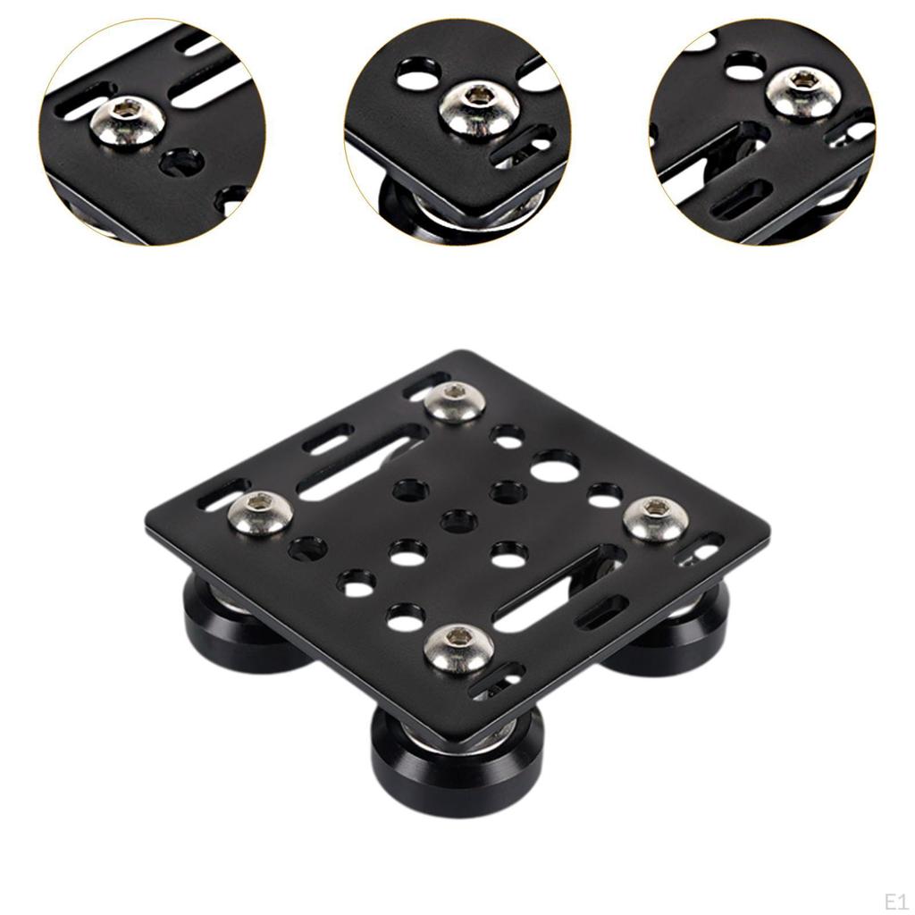 Aluminiumprofil-Steckplatz-Stützplatte Bauen Sie ein Portal Stabil Zuverlässig Leicht Einfach zu installieren