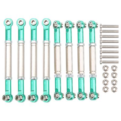 8Pcs Upgrade Metal Pull Rod Steering Pull Rod for WPLCelsiusMNCelsiusFeiyu 1Celsius16 RC Car Spare Parts