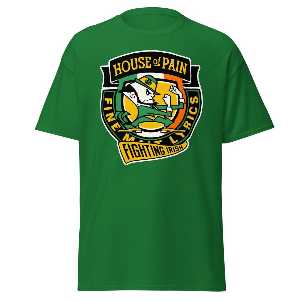 Unisex-Shirt Baumwolle Oversize Große Größe House of Pain Irischer Kampf Jump Around