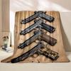 6 Sizes Arms Gun Art Printed Blanket Warm Soft and Comfortable Home Travel Blanket Sofa Bedding Cover Blanket Holiday Gifts