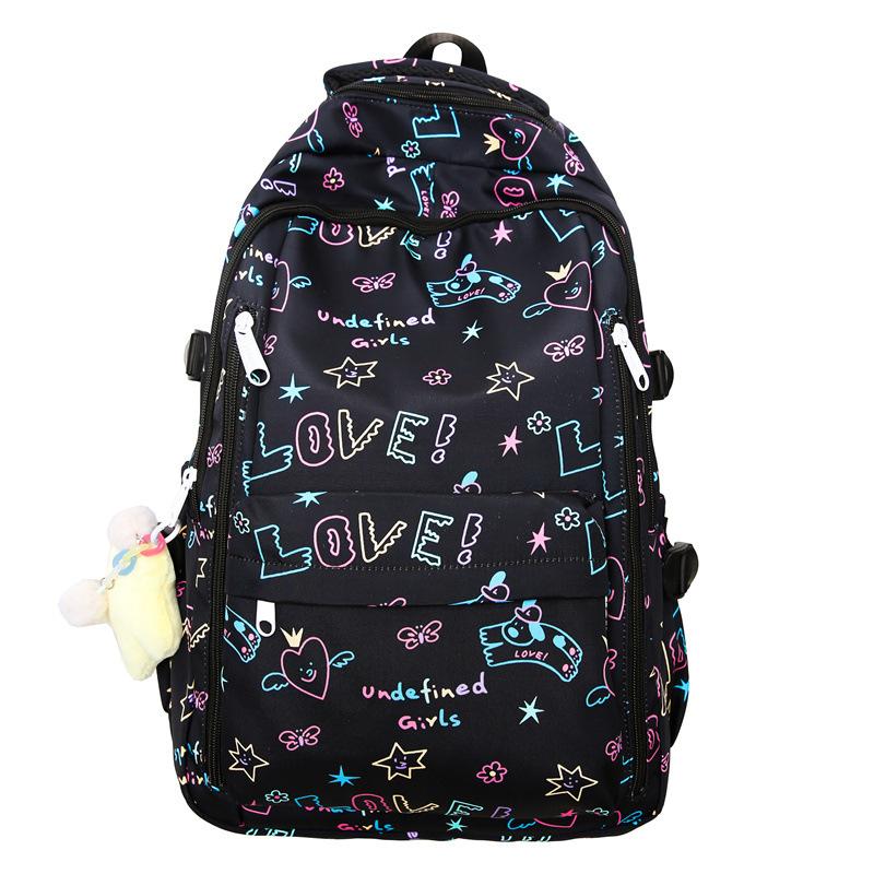 

Simple Backpack for Students High School and College Students Large Capacity and Versatile Backpack for Girls .
