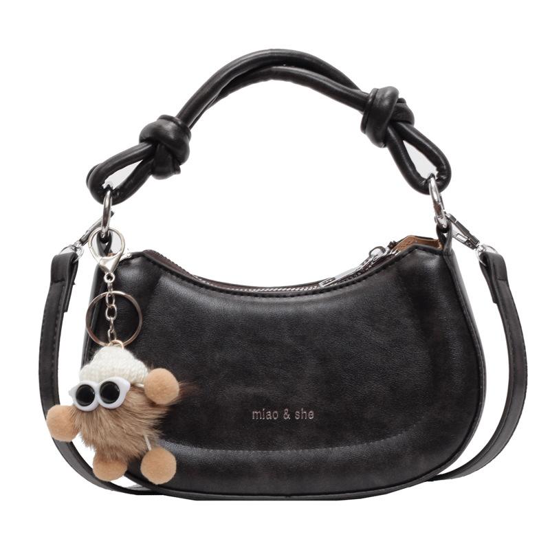 

Handbag Women s New Fashion Small Square Bag Casual Versatile Messenger Bag чорний