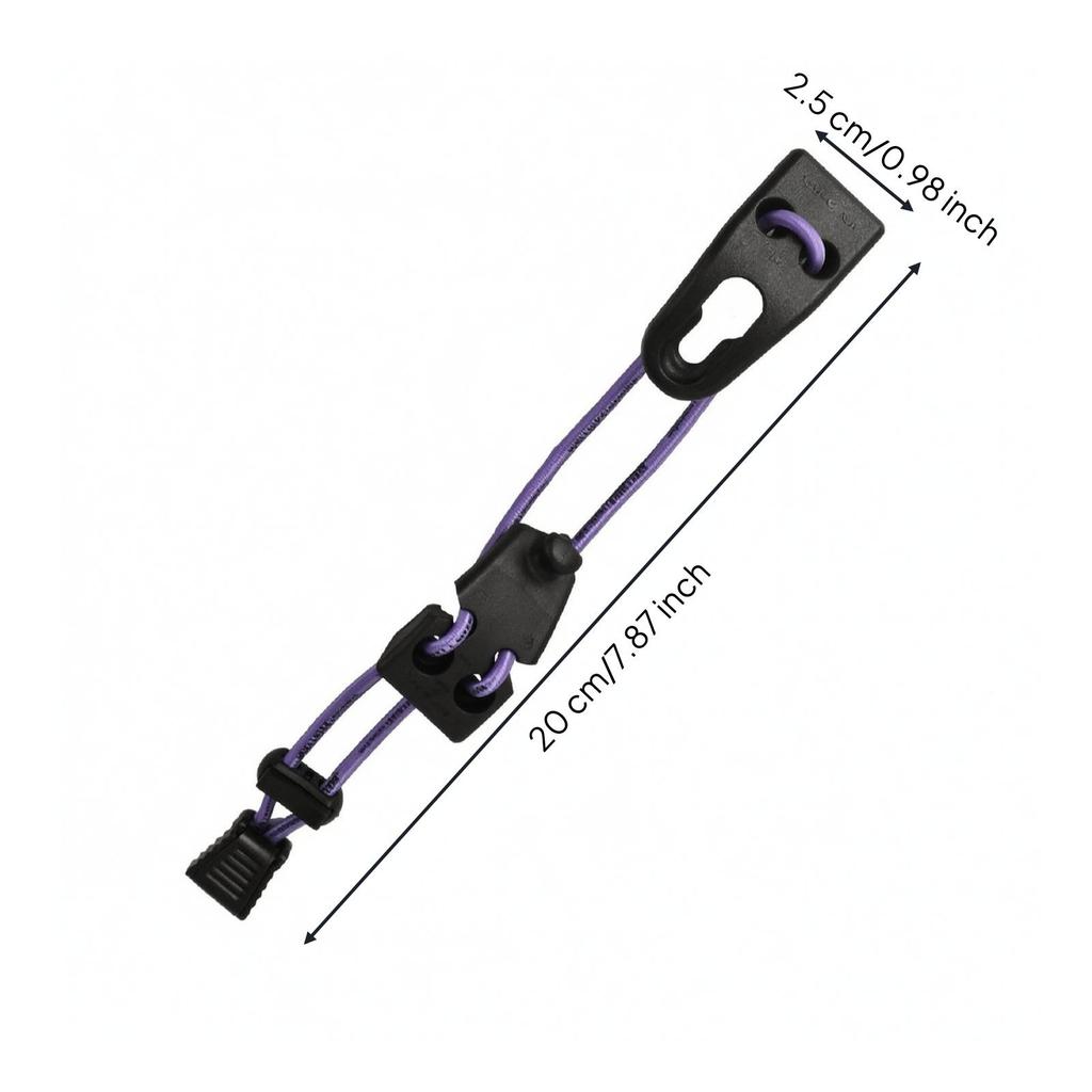 Backpack Accessory Hanger with Elastic Cord Compact for Mountaineering, Hiking