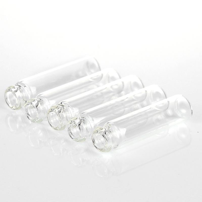 100 Stück 1ml 2ml 3ml Mini Parfümflasche Leer Ätherisches Öl Probenfläschchen Labor Flüssigkeit Duft Reagenzglas Probierflasche